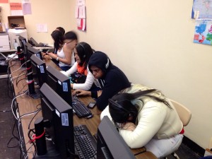 Student sleeps through an entire Rosetta Stone class period